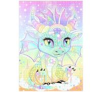 MyPuzzle Sweet Pastel Lil Dragon - Sheena Pike - Premium 1000 Piezas Puzzles - Colección Especial MyPuzzle de Tate & Co Puzzles