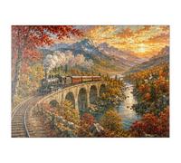 MyPuzzle Teleférico A Través del Valle Otoñal - Premium 200 Piezas Puzzles - Colección Especial MyPuzzle de Havana Puzzle Company