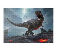 MyPuzzle Tyrannosaurus Rex, En Un Duro Mundo Prehistórico - Premium 500 Piezas Puzzles - Colección Especial MyPuzzle de Puzzle Galaxy