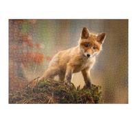 MyPuzzle Un Joven Y Curioso Zorro En El Bosque - Premium 500 Piezas Puzzles - Colección Especial MyPuzzle de Puzzle Galaxy