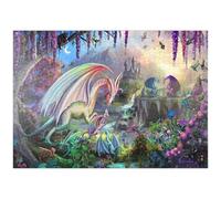 MyPuzzle Valle del Dragón - Rose Cat Khan - Premium 1000 Piezas Puzzles - Colección Especial MyPuzzle de Tate & Co Puzzles
