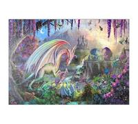 MyPuzzle Valle del Dragón - Rose Cat Khan - Premium 500 Piezas Puzzles - Colección Especial MyPuzzle de Tate & Co Puzzles