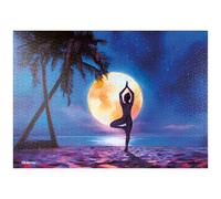 MyPuzzle Yoga con Palmeras - Premium 1000 Piezas Puzzles - Colección Especial MyPuzzle de Puzzle Galaxy