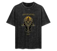 Myrath Seven Sins Song Unisex Printed T-Shirt Mens Black tee Shirt XL