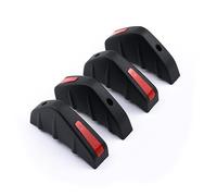 MYRFCSA 4 Piezas Alerón Trasero para Coche, para Seat Cupra Ateca KH7 2016-2023 Difusor Trasero en Forma de Aleta de Tiburón Protector Decorativo del Chasis,B