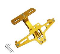 MYRFCSA Soporte Matrícula de Motocicleta, para BMW K 1200 S 2005-2008 Marco matrícula Ajustable Kit eliminador Guardabarros Motocicleta,E