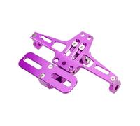 MYRFCSA Soporte Matrícula de Motocicleta, para Ho-nda GL 1500 Gold Wing 1988-2000 Marco matrícula Ajustable Kit eliminador Guardabarros Motocicleta,F