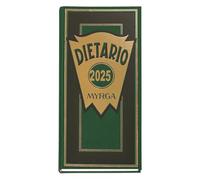 MYRGA - Dietario 2/3 2025, 1 Día Por Página (VERDE)
