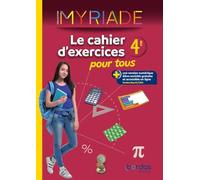 Myriade 4e: Le cahier d'exercices pour tous