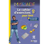 Myriade 5e: Le cahier d'exercices pour tous