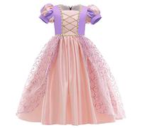 MYRISAM Vestidos de Princesa Sofia para Niñas Disfraz de Carnaval Rapunzel Traje de Halloween Navidad Cumpleaños Fiesta Ceremonia Aniversario Cosplay Vestir 2-3 años