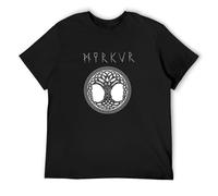 Myrkur Tree Men's Cotton T-Shirt Black Shirt Top tee 3XL
