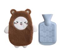 MyrRhe Bolsa de agua caliente de 500 ml con temática de dibujos animados para el calor del invierno, calentadores de manos portátiles (opción 2)