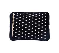 MyrRhe Calentador de Manos eléctrico Recargable con Carga insertada - Bolsa calentadora de Manos de Invierno de Color Negro para Terapia de Calor
