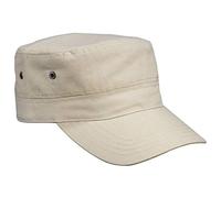 Myrtle Beach - Gorra militar estilo Castro (13 colores disponibles), diseño de camuflaje, unisex hombre, caqui, talla única