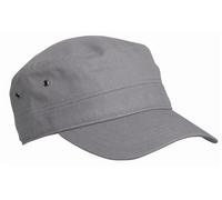 Myrtle Beach - Gorra militar estilo Castro (13 colores disponibles), diseño de camuflaje, unisex hombre, gris claro, talla única