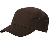 Myrtle Beach - Gorra militar estilo Castro (13 colores disponibles), diseño de camuflaje, unisex hombre, marrón, talla única