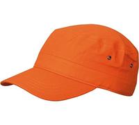 Myrtle Beach - Gorra militar estilo Castro (13 colores disponibles), diseño de camuflaje, unisex hombre, naranja, talla única