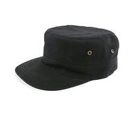 Myrtle Beach - Gorra militar estilo Castro (13 colores disponibles), diseño de camuflaje, unisex hombre, negro, talla única