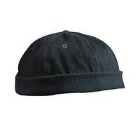 Myrtle Beach - Gorro unisex de chef con 6 paneles negro Talla única