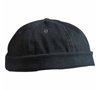 Myrtle Beach MB022 - Gorro de marinero (algodón cepillado), Negro , Talla única