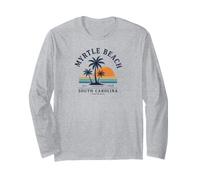 Myrtle Beach South Carolina Vintage Vacation Manga Larga
