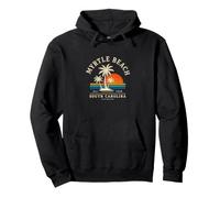 Myrtle Beach South Carolina Vintage Vacation Sudadera con Capucha