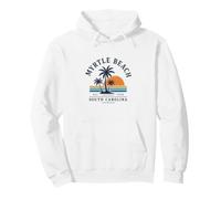 Myrtle Beach South Carolina Vintage Vacation Sudadera con Capucha