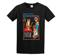 Myseek Kitty'S First Sacrificial Offering Mens Cotton Tshirt Size L
