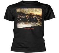 Myseek with Bathory 'Blood Fire Death' Mens T Shirt Size M
