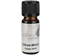mysenso Aceite esencial aromático Natura de limón y menta, 10 ml, lámpara de aceite aromático My Senso