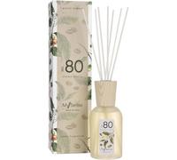 MySenso - Nº 80 Crema de café - Difusor de varillas - Fragancia para casa y ambiente - Perfume Gourmand, Aromática, Sofisticada - Paquete de regalo sostenible - Los Grandes Clásicos - Made in Italy