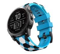 MYSNBKN Correa Compatible con Garmin Fenix7/Fenix 6/Fenix 6 Pro/Fenix 5/Fenix 5 Plus/Forerunner 945/Forerunner 935/Approach S60/Quatix 5 Correa de silicona de 22 mm