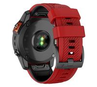 MYSNBKN Correa de reloj para Garmin Fenix 7X Pro/Fenix 7X/Fenix 6X Pro/Fenix 6X/Fenix 5X/Fenix 3, Bandas de repuesto de silicona QuickFit de 26mm