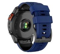 MYSNBKN Correa de reloj para Garmin Fenix 7X Pro/Fenix 7X/Fenix 6X Pro/Fenix 6X/Fenix 5X/Fenix 3, Bandas de repuesto de silicona QuickFit de 26mm