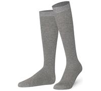 Mysocks calcetines largos lisos Ceniza