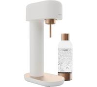 Mysoda Ruby 2 - Gasificador de agua con diseño compacto y elegante para el hogar (bombona de CO2 no incluida) - Edición blanco-cobre