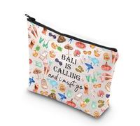 MYSOMY Bali Indonesia - Bolsa de maquillaje de viaje para regalo de viaje de Bali, bolsa de cosméticos, regalo de luna de miel, regalo de bienvenida a Bali, Bolsa Bali, Morden