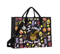 MYSOMY Bolsa cruzada con diseño de oso de terror con texto en inglés "I Always Come Back", I Always Come Tg2, 111