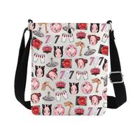 MYSOMY Bolsa cruzada de anime 707 para regalos de apartamento, regalos de Nana & Hachi, bolsa de hombro manga, 707 Cb2, 111