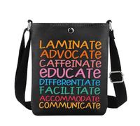 MYSOMY Bolsa cruzada para profesores de educación especial, regalos para profesores, autismo, regalos para profesores, educación especial, bolsa de hombro, Laminate Advocate Uk3, 111