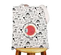 MYSOMY Bolsa de mano para optometrista, regalo para médico de enfermería, oftalmólogo, oftalmólogo, I Love Me a Good Uk2, INCH