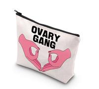 MYSOMY Bolsa de maquillaje OB GYN OB GYN Doctor Gifts Ovario Gang Gynecologist Bag Gynecologist Obstetrician Gift OBGYN Squad Gift, Bolsa de maquillaje Ovary Gang