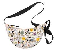 MYSOMY Bolso cruzado hueco de estrellas Luke's Diner Gifts Lorelai y Rory Gifts Dragonfly Inn Gifts Stars Hollow Shoulder Bag, Luke's Cb3 Uk3, 111