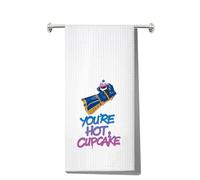 MYSOMY Caitvi - Toalla de cocina You're Hot Cupcake Gifts Anime TV Show Gifts Caitvi Gifts (You're hot cupcake uk2)