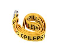 MYSOMY - Correa para perro con alerta de epilepsia - 150 cm, alerta de epilepsia