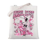 MYSOMY Demon Hotel Hazbin - Bolsa de hombro para fanáticos del polvo, animación oscura, regalo para amantes del polvo, Angel Tb, 13.7inch*15.7inch