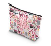 MYSOMY Embalmer - Bolsa de maquillaje Hi It's Me I'm The Embalmer, bolsa de cosméticos para director funerario, regalo para estudiantes de ciencias funerarias, Bolsa de embalsamador, Morden