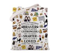 MYSOMY G Girls - Bolsa de hombro reutilizable para niñas, diseño de Luke's Diner, de la serie de televisión, Lorelai, Rory Gilmore, Ggirls Tb, 13.7inch*15inch