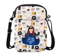 MYSOMY Gina Inspired - Bolso cruzado inspirado en el programa de televisión de Brooklyn, regalos para fanáticos de Gina, regalo de comedia de Brooklyn, ¿No es Gina Cb4?